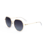 Polaroid Gold Stainless Steel Sunglasses -   -  Polaroid.